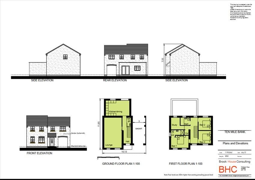 Station Road, Ten Mile Bank, Downham Market, Norfolk, PE38 - Image 2