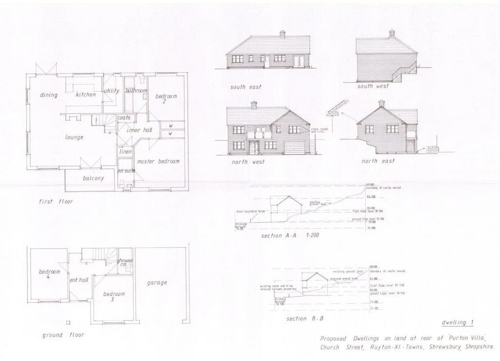 Building Land off Church Street, Ruyton Xi Towns. - Image 2