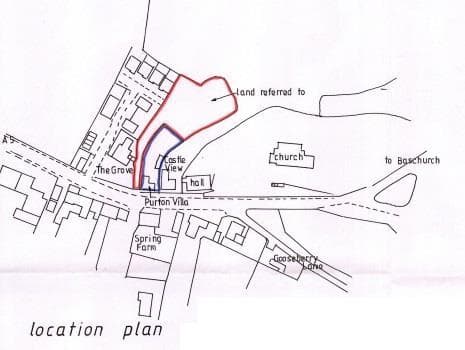 Building Land off Church Street, Ruyton Xi Towns. - Image 5