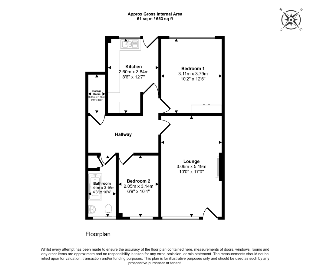 2 Salisbury Court, Querneby Road, Nottingham NG3 5JD - Image 10